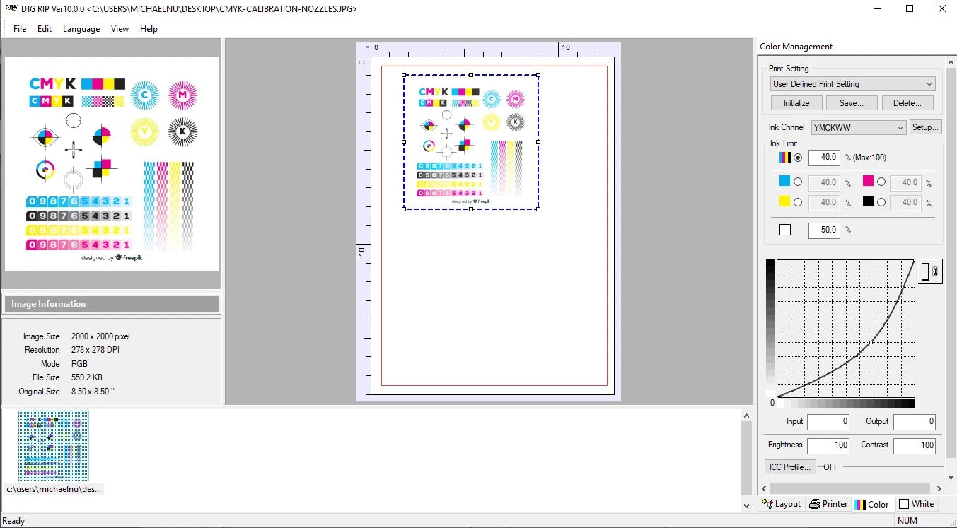 AcroRIP 10 DTGRIP V10.5 DTF DTG UV Printer Rip Complete Software for Epson Print